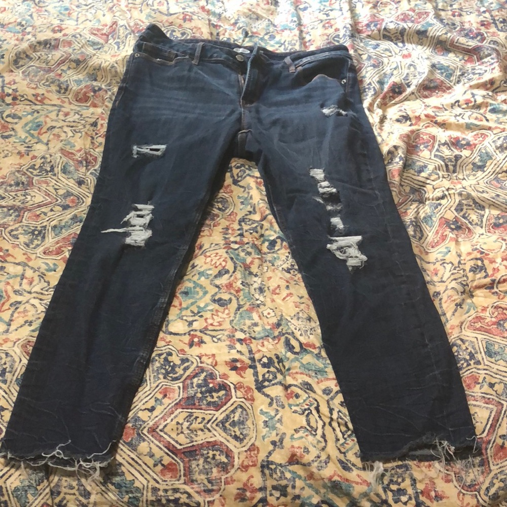 Old Navy Rock Star Super Skinny High Rise Jeans